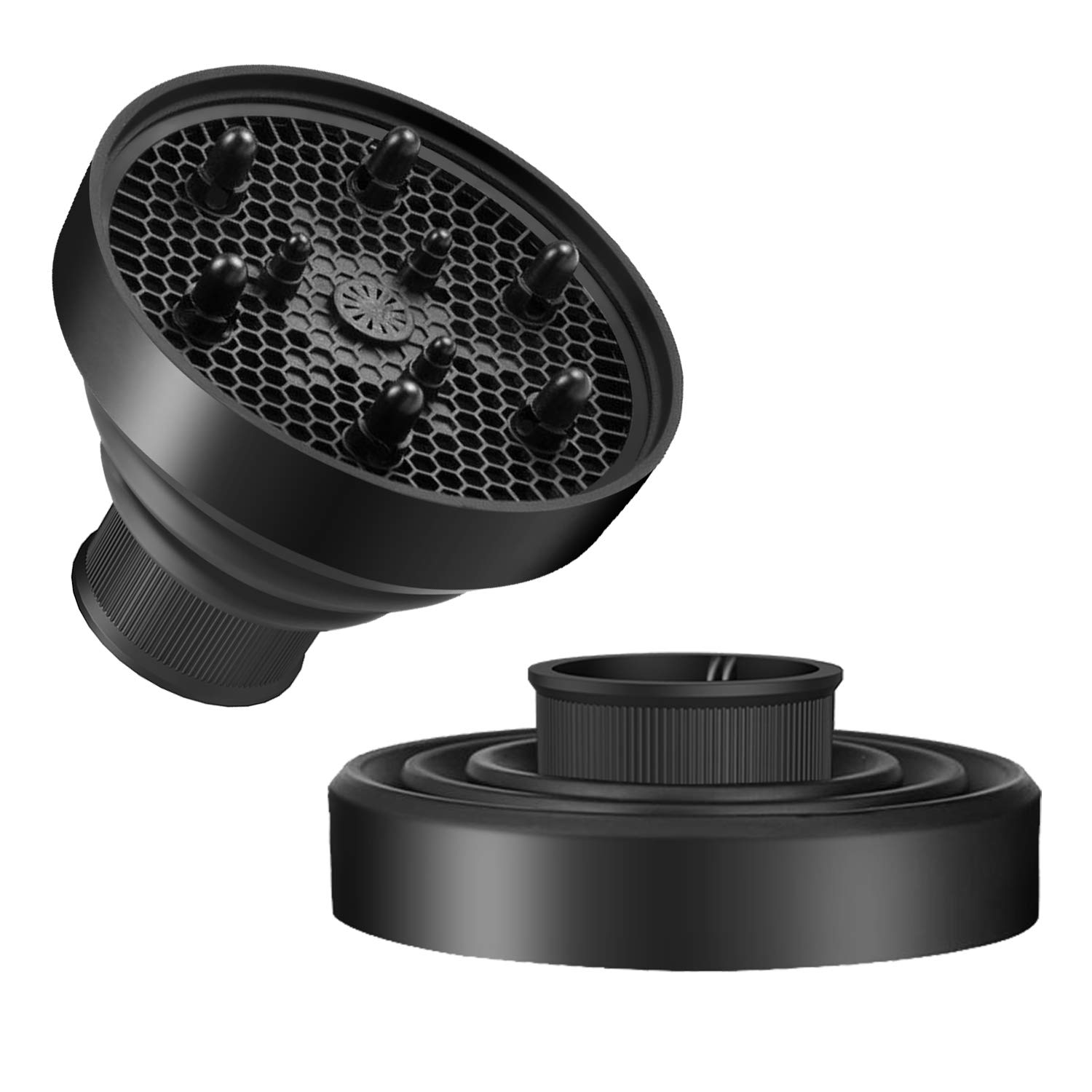 Universal Collapsible Hair Dryer Diffuser Attachment